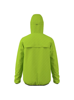 ANDREAS MAN RAIN JACKET LIME GREEN